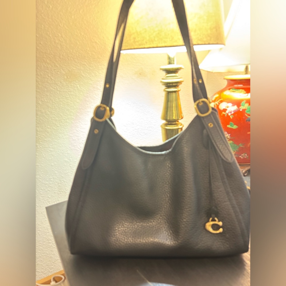 Coach Bella Leather Shoulder Bag - Picture 14 of 16